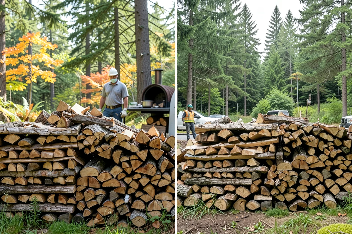 Sustainable Firewood in Clyde Hill, King County, WA - Identify responsibly managed and salvageable sources