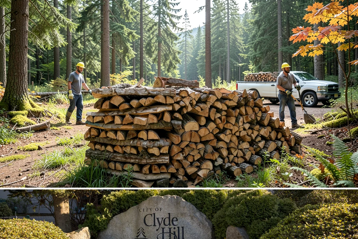 Sustainable Firewood in Clyde Hill, King County, WA - Available year-round, with fall and winter ordering popular as households stock up responsibly for the heating season.