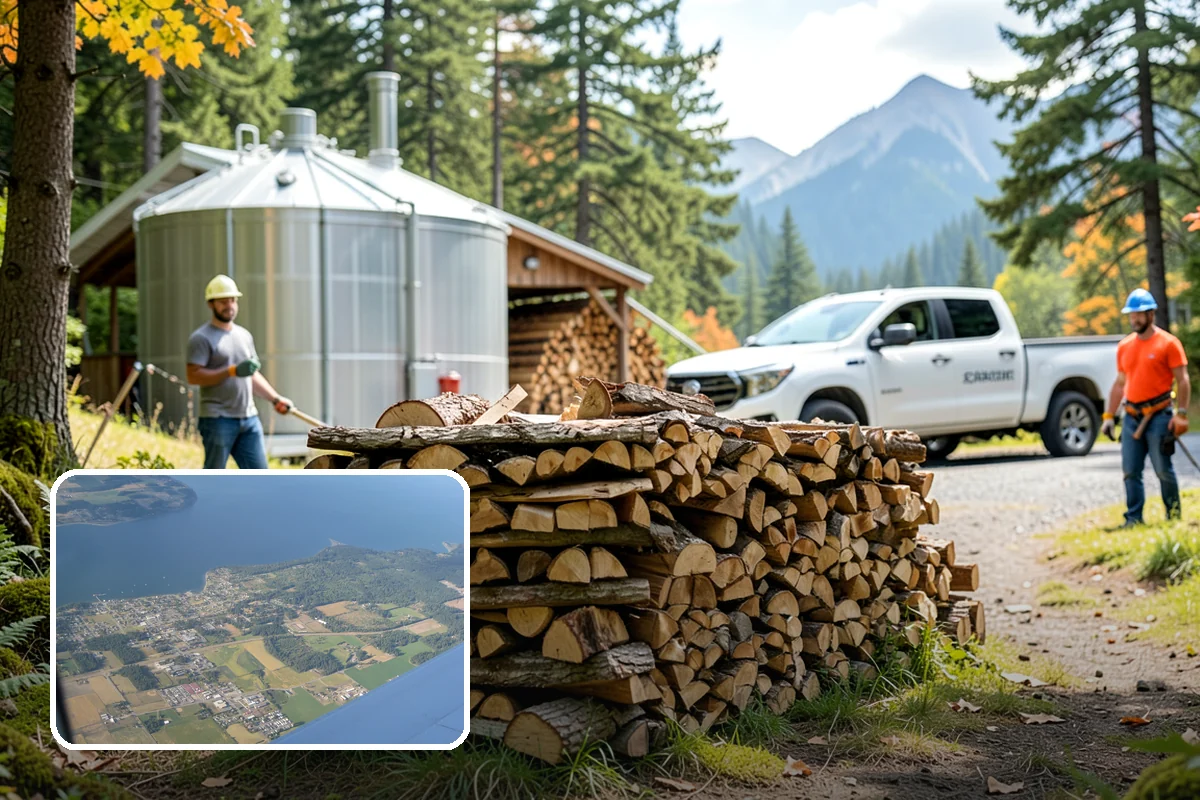Sustainable Firewood in Coupeville, Island County, WA - Sourced with care for regional forest health