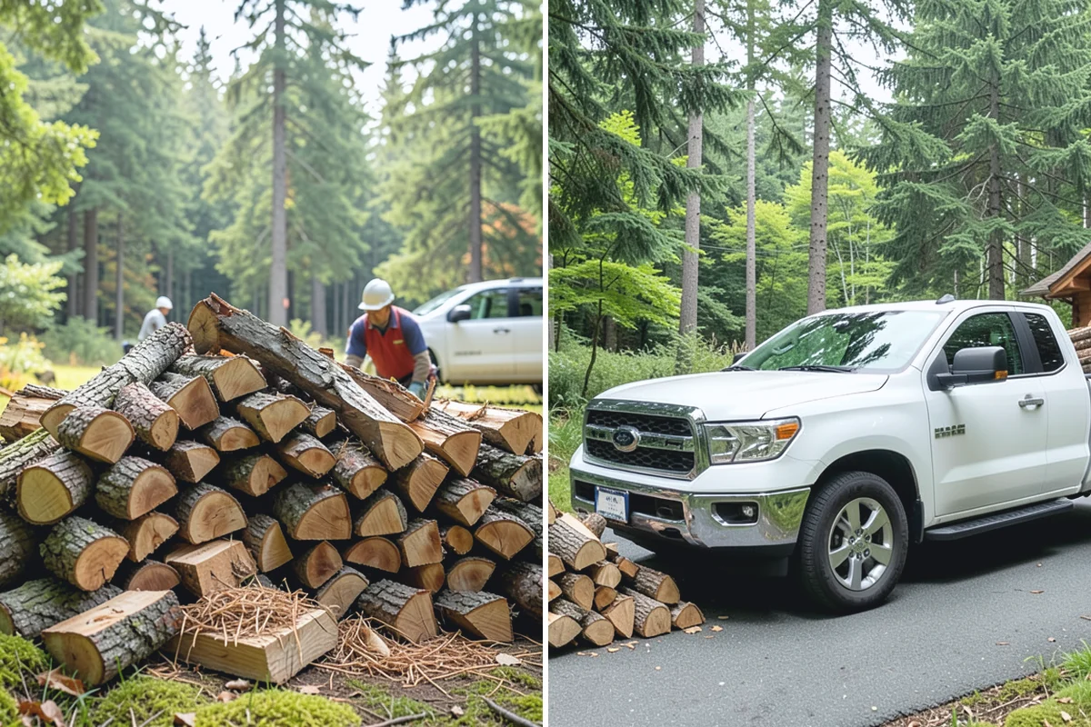 Sustainable Firewood in Coupeville, Island County, WA - Identify responsibly managed and salvageable sources