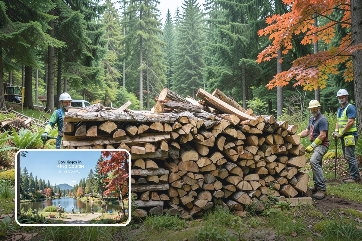 Sustainable Firewood in Covington, King County, WA - Sourced with care for regional forest health