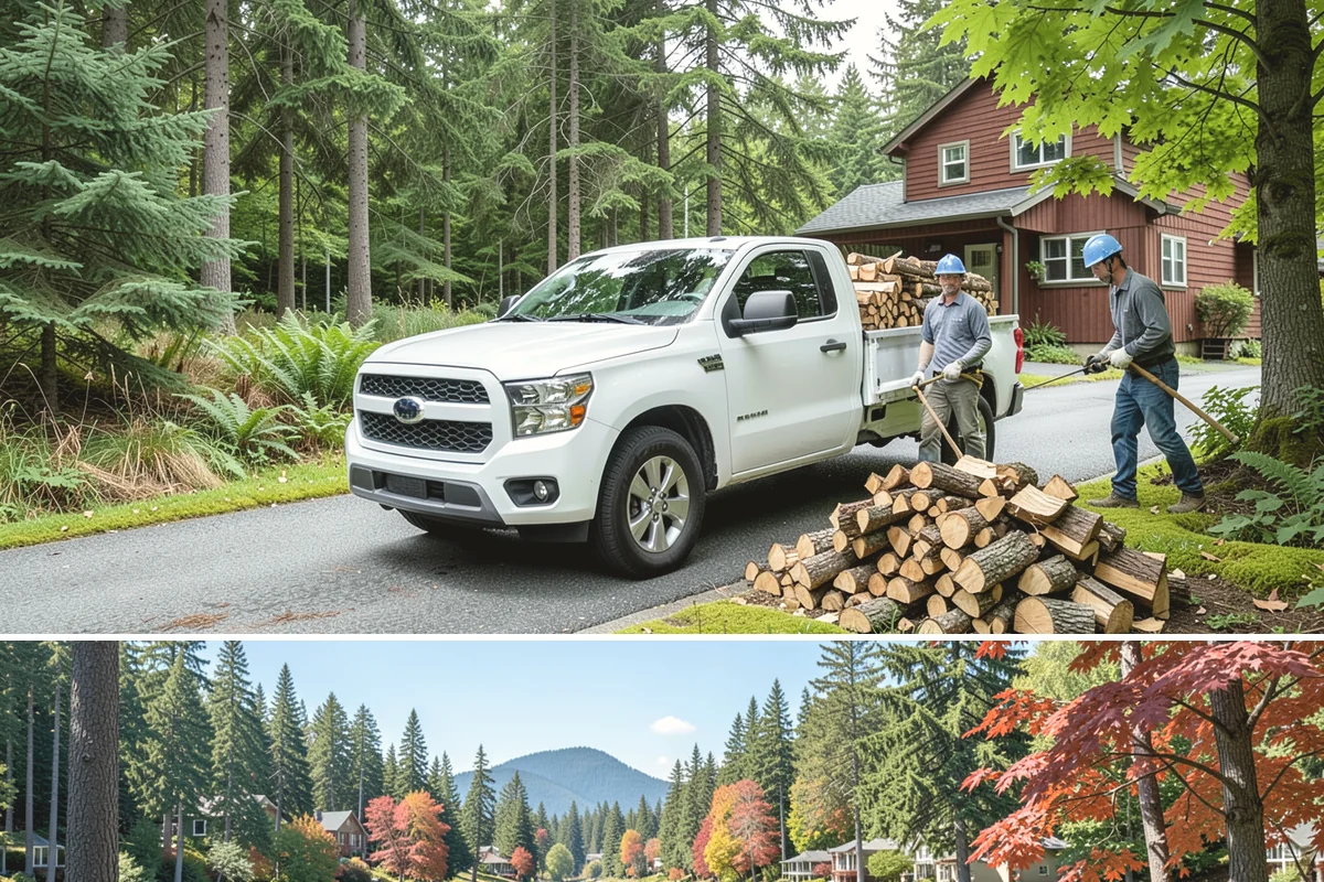 Sustainable Firewood in Covington, King County, WA - Available year-round, with fall and winter ordering popular as households stock up responsibly for the heating season.