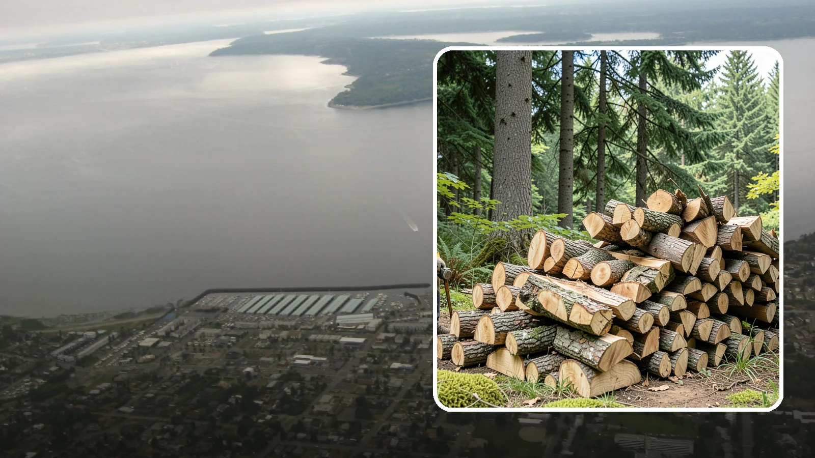 Sustainable Firewood in Des Moines, King County, WA - We supply firewood sourced with care for the Pacific Northwest forests and communities that produce it.