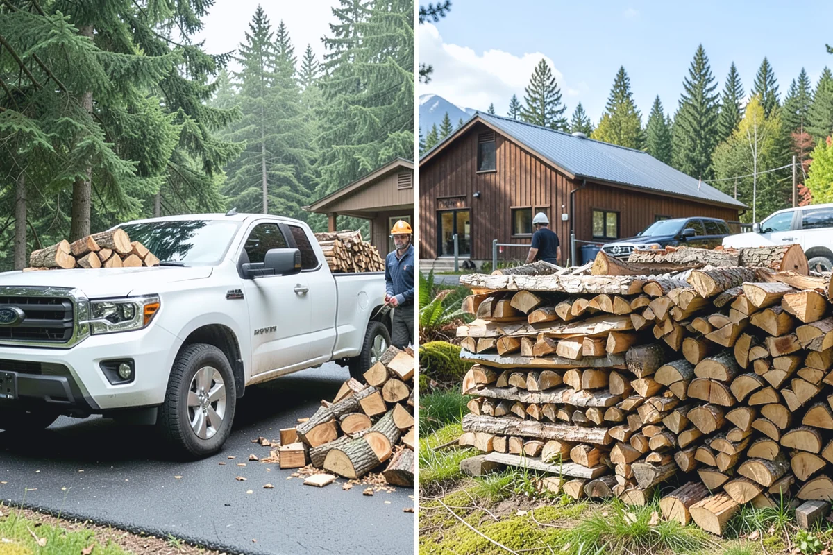 Sustainable Firewood in Des Moines, King County, WA - Identify responsibly managed and salvageable sources