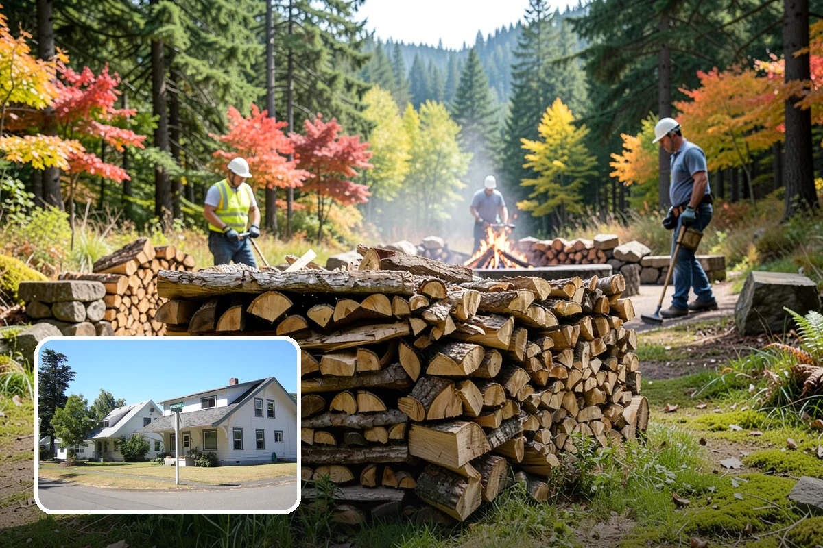 Sustainable Firewood in DuPont, Pierce County, WA - Sourced with care for regional forest health