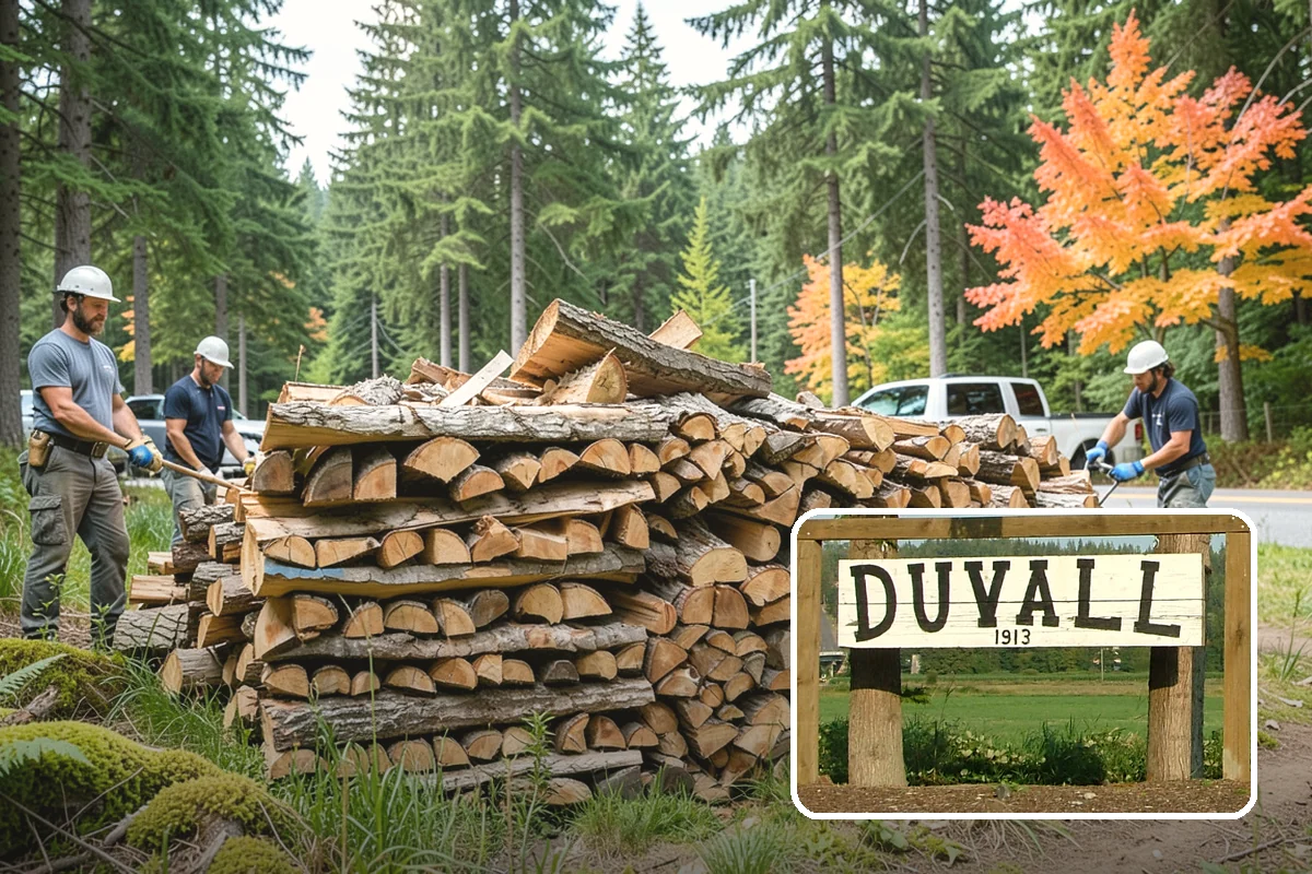 Sustainable Firewood in Duvall, King County, WA - Sourced with care for regional forest health