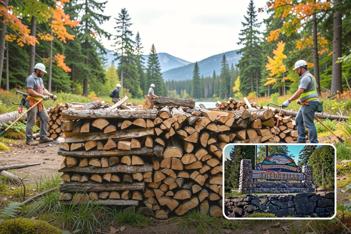 Sustainable Firewood in Eatonville, Pierce County, WA - Sourced with care for regional forest health