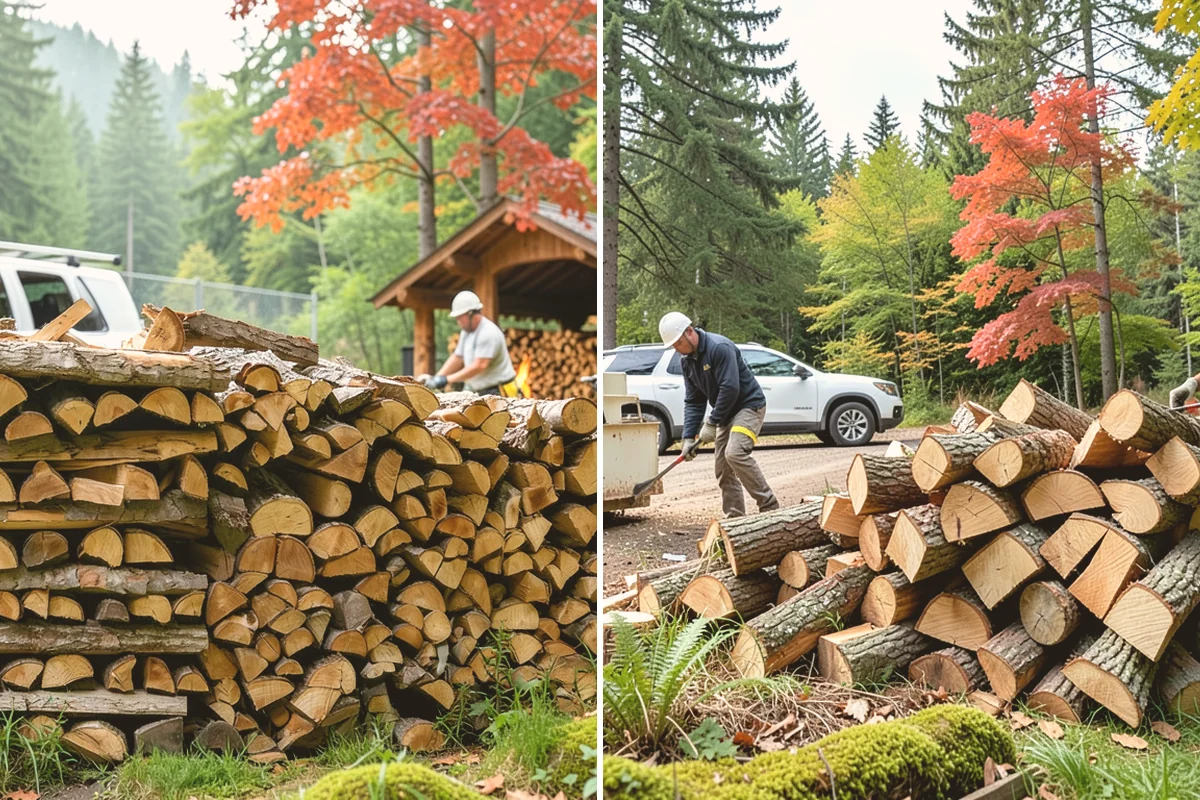 Sustainable Firewood in Eatonville, Pierce County, WA - Identify responsibly managed and salvageable sources