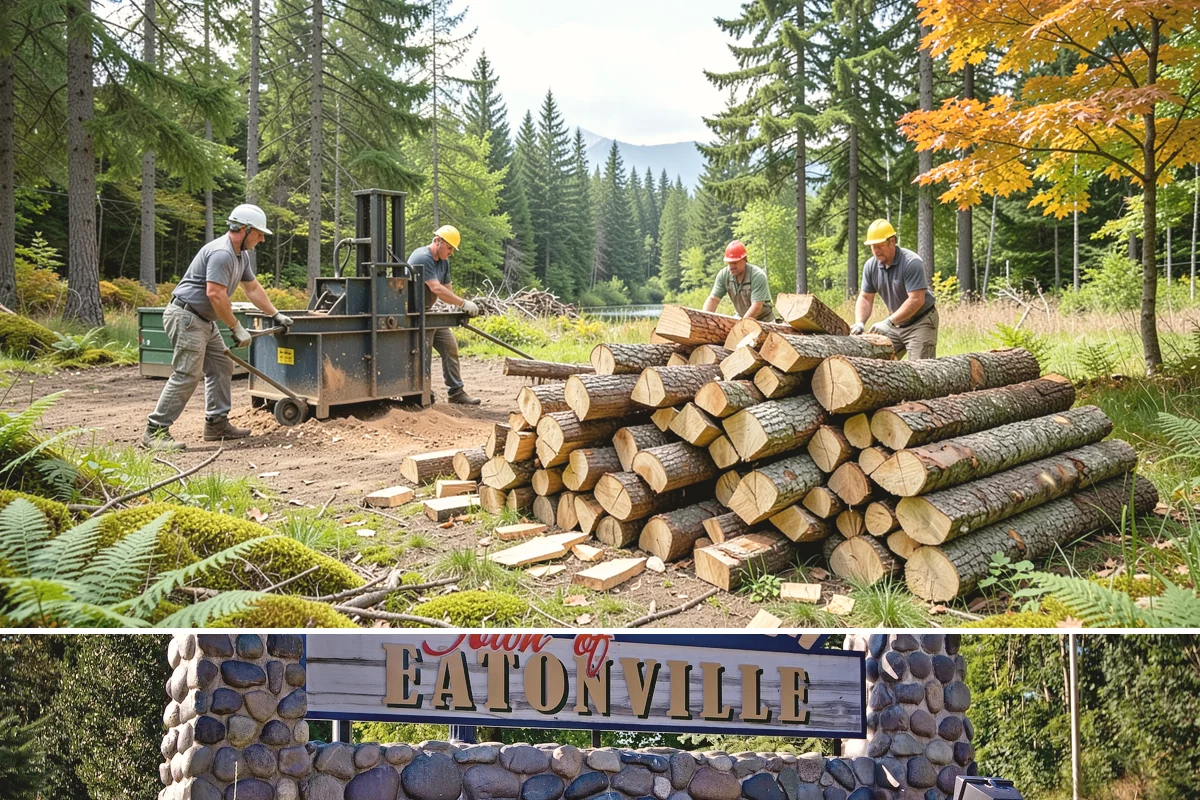 Sustainable Firewood in Eatonville, Pierce County, WA - Available year-round, with fall and winter ordering popular as households stock up responsibly for the heating season.