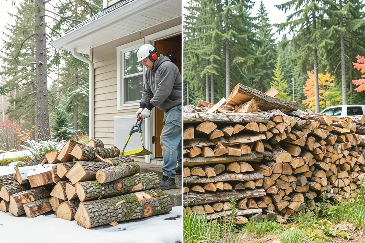 Sustainable Firewood in Edgewood, Pierce County, WA - Identify responsibly managed and salvageable sources