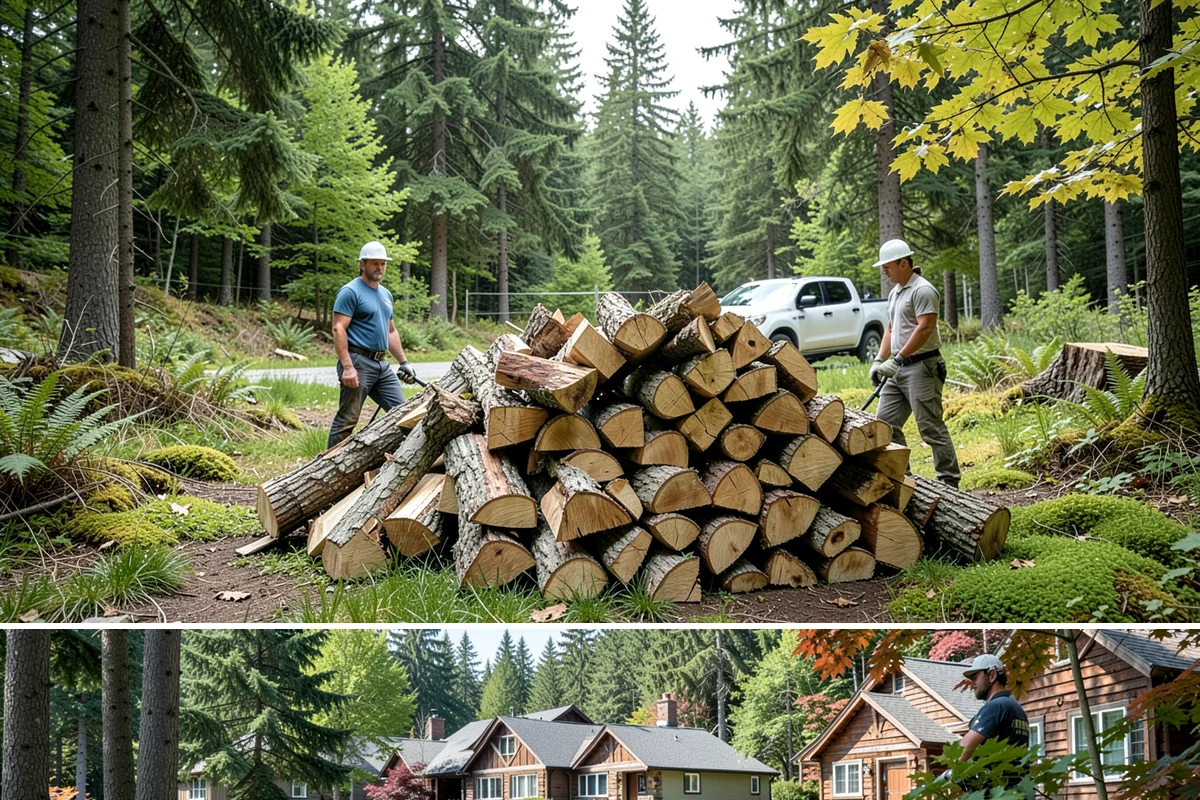 Sustainable Firewood in Edgewood, Pierce County, WA - Available year-round, with fall and winter ordering popular as households stock up responsibly for the heating season.