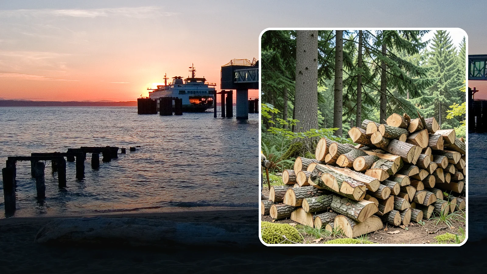 Sustainable Firewood in Edmonds, Snohomish County, WA - We supply firewood sourced with care for the Pacific Northwest forests and communities that produce it.