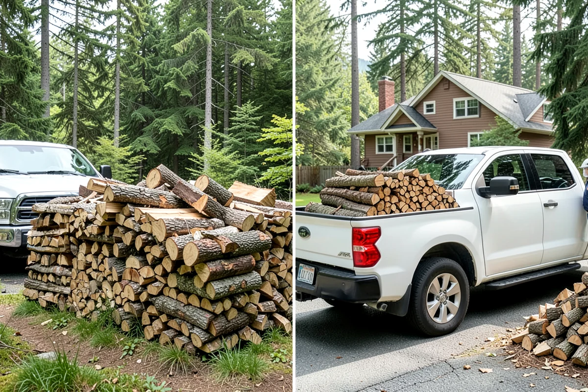 Sustainable Firewood in Enumclaw, King County, WA - Identify responsibly managed and salvageable sources