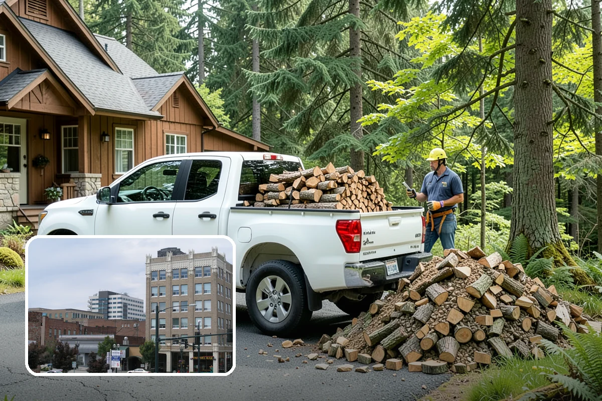 Sustainable Firewood in Everett, Snohomish County, WA - Sourced with care for regional forest health