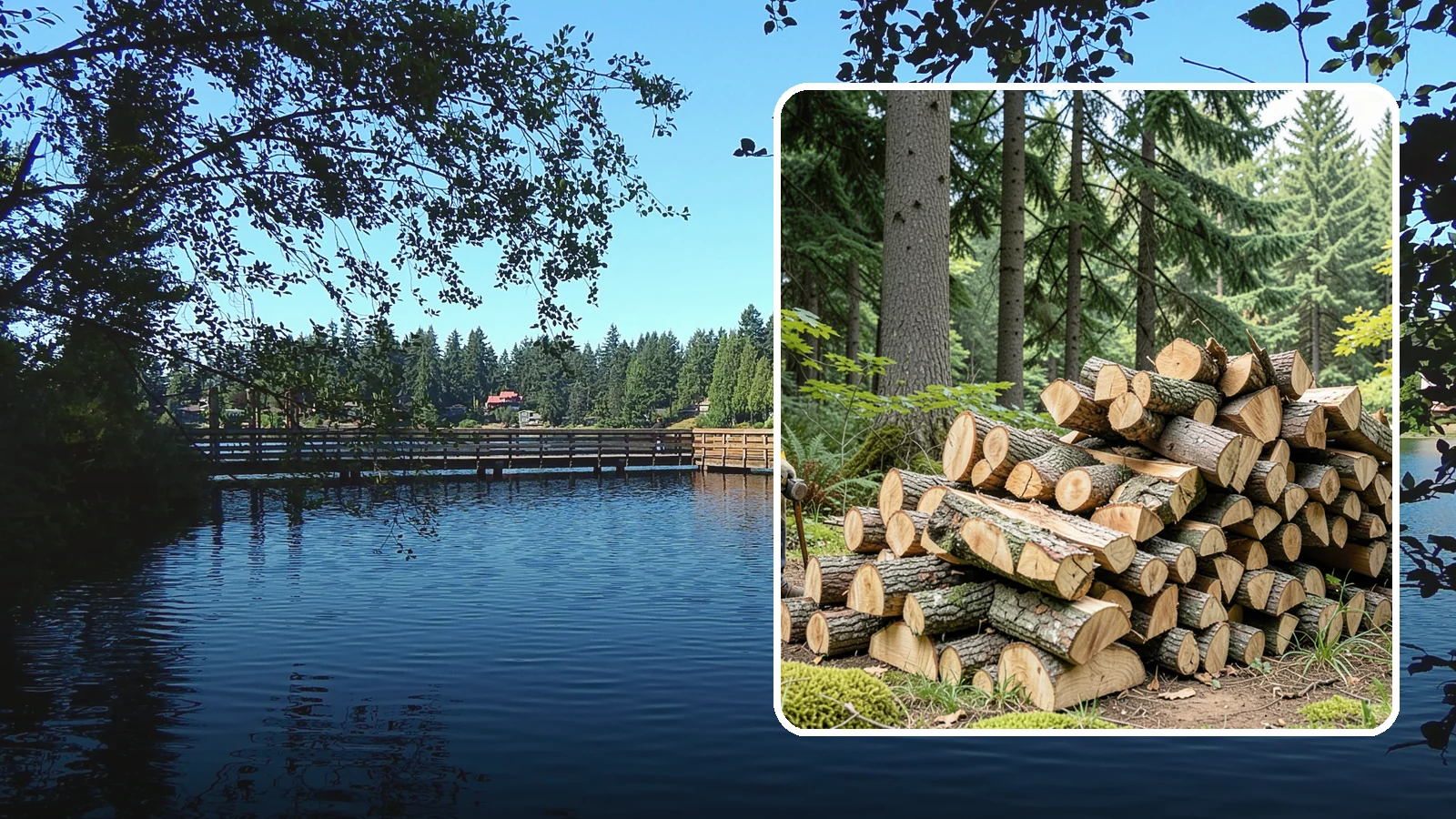 Sustainable Firewood in Federal Way, King County, WA - We supply firewood sourced with care for the Pacific Northwest forests and communities that produce it.