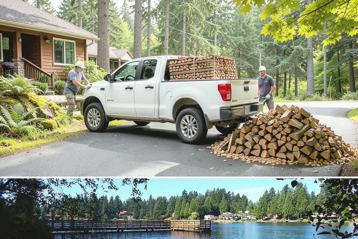 Sustainable Firewood in Federal Way, King County, WA - Available year-round, with fall and winter ordering popular as households stock up responsibly for the heating season.