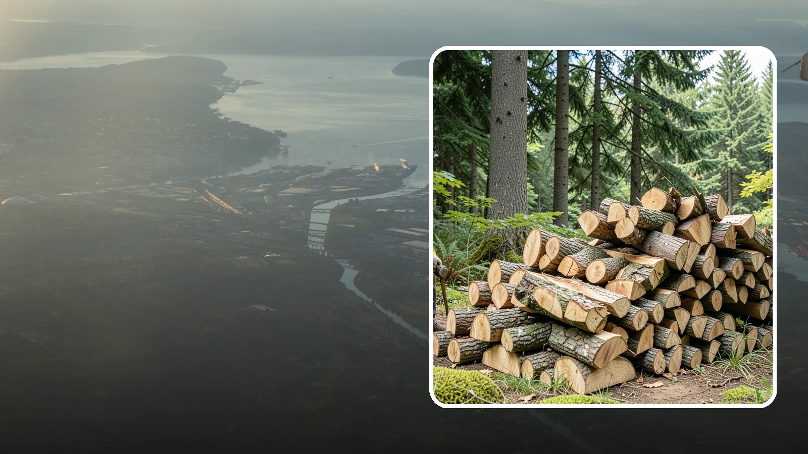 Sustainable Firewood in Fife, Pierce County, WA - We supply firewood sourced with care for the Pacific Northwest forests and communities that produce it.