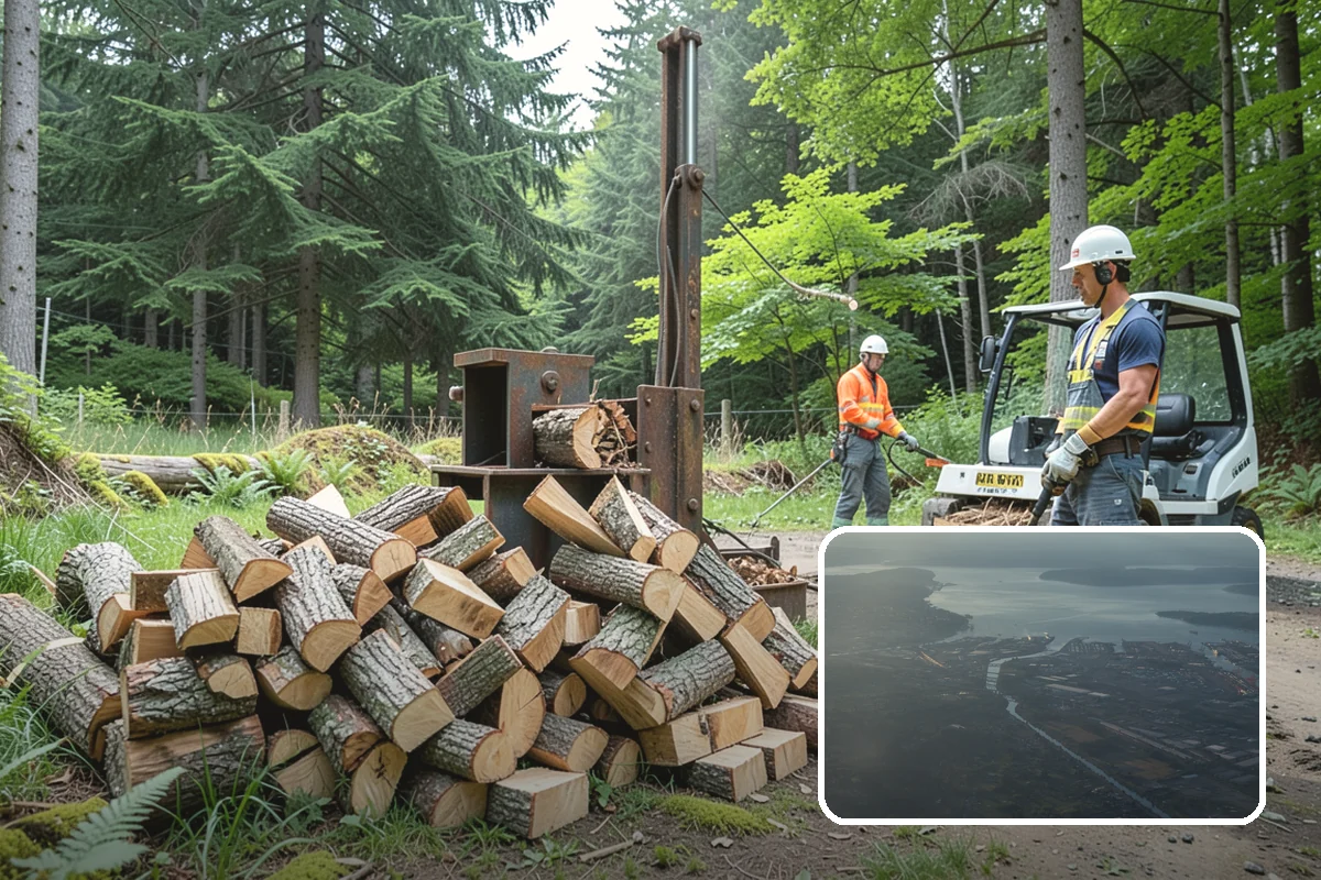 Sustainable Firewood in Fife, Pierce County, WA - Sourced with care for regional forest health