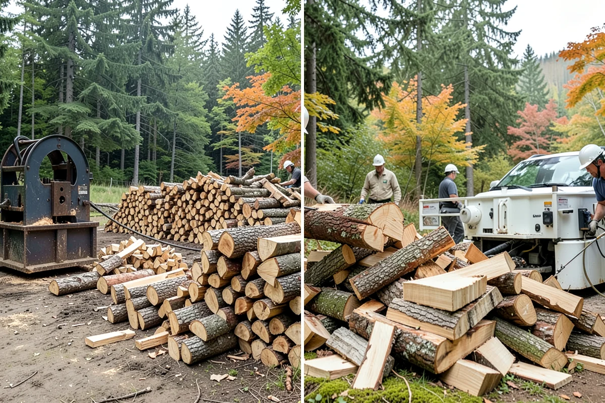 Sustainable Firewood in Gig Harbor, Pierce County, WA - Identify responsibly managed and salvageable sources