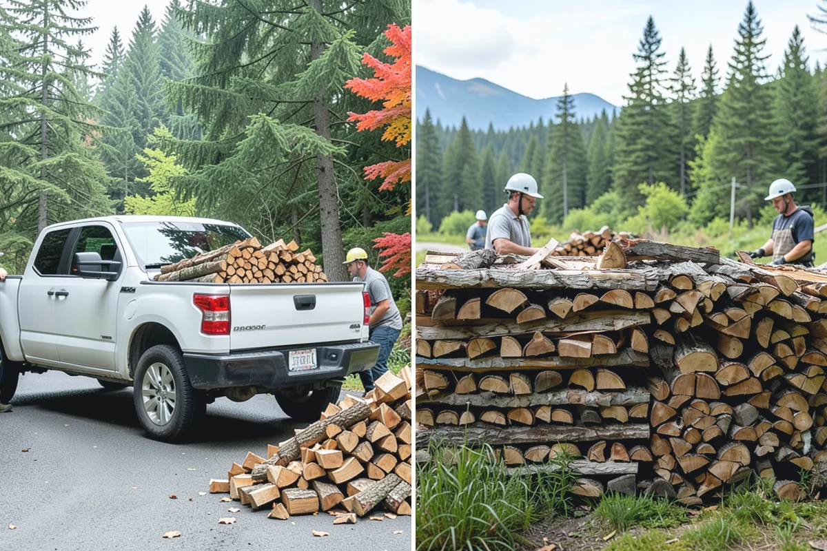 Sustainable Firewood in Gold Bar, Snohomish County, WA - Identify responsibly managed and salvageable sources