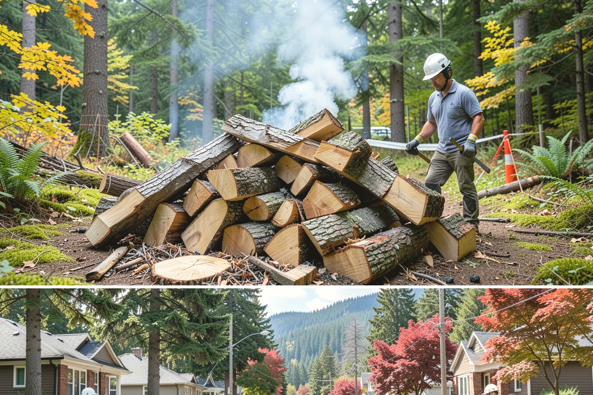 Sustainable Firewood in Hunts Point, King County, WA - Available year-round, with fall and winter ordering popular as households stock up responsibly for the heating season.