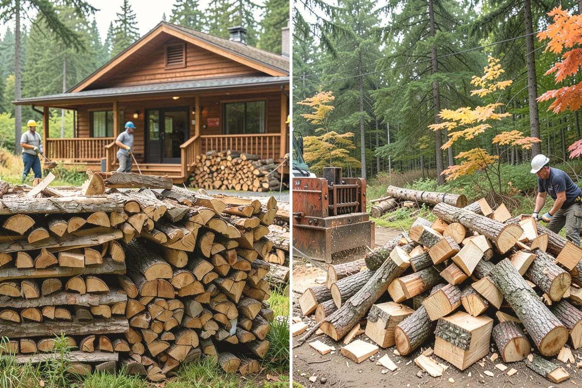 Sustainable Firewood in Issaquah, King County, WA - Identify responsibly managed and salvageable sources