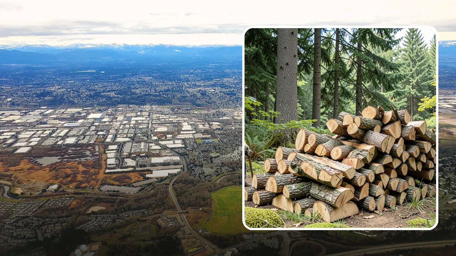 Sustainable Firewood in Kent, King County, WA - We supply firewood sourced with care for the Pacific Northwest forests and communities that produce it.