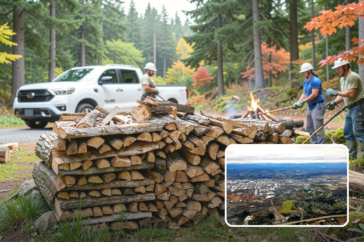 Sustainable Firewood in Kent, King County, WA - Sourced with care for regional forest health