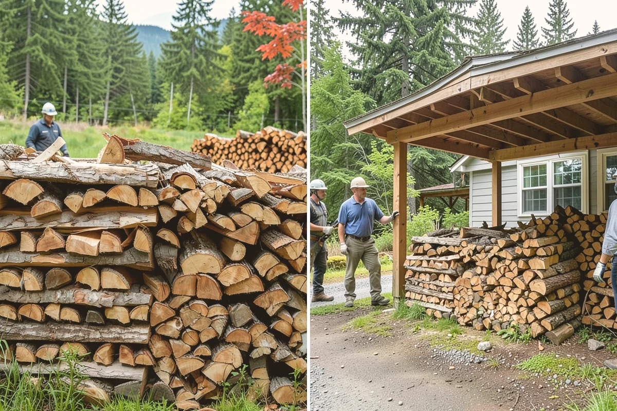 Sustainable Firewood in Kent, King County, WA - Identify responsibly managed and salvageable sources