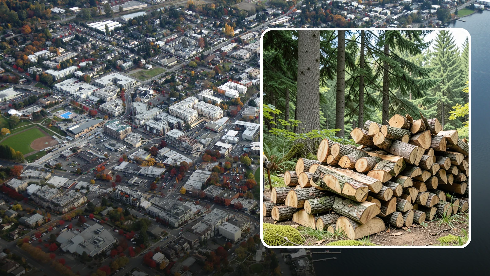 Sustainable Firewood in Kirkland, King County, WA - We supply firewood sourced with care for the Pacific Northwest forests and communities that produce it.