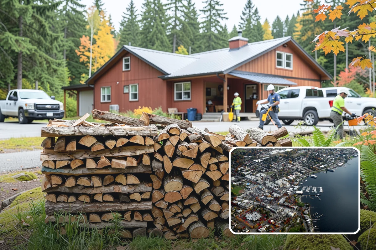 Sustainable Firewood in Kirkland, King County, WA - Sourced with care for regional forest health