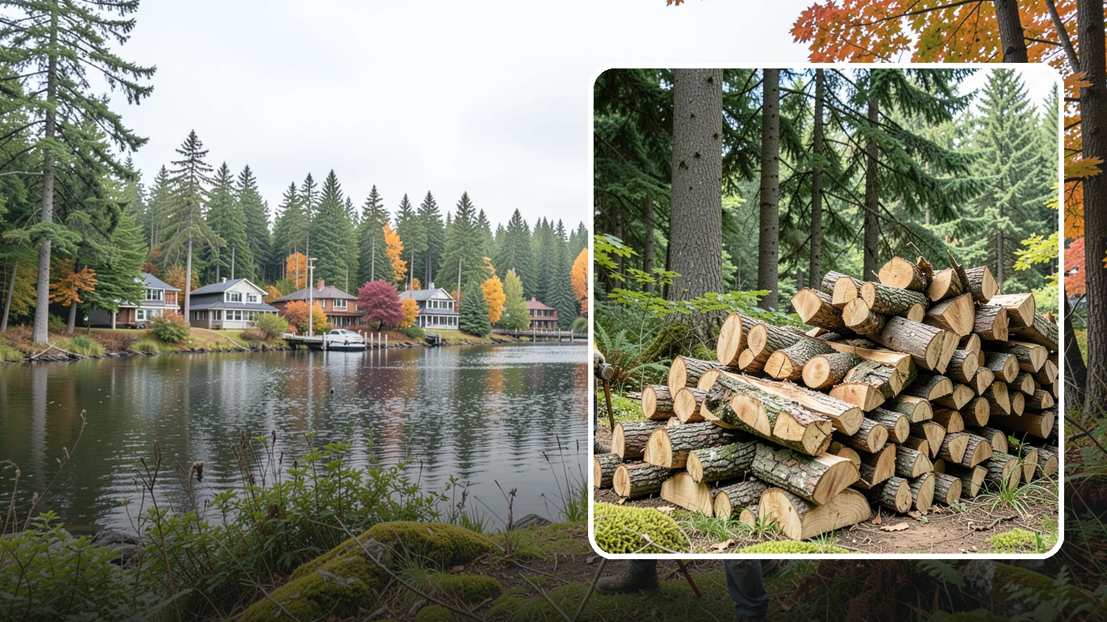 Sustainable Firewood in La Conner, Skagit County, WA - We supply firewood sourced with care for the Pacific Northwest forests and communities that produce it.