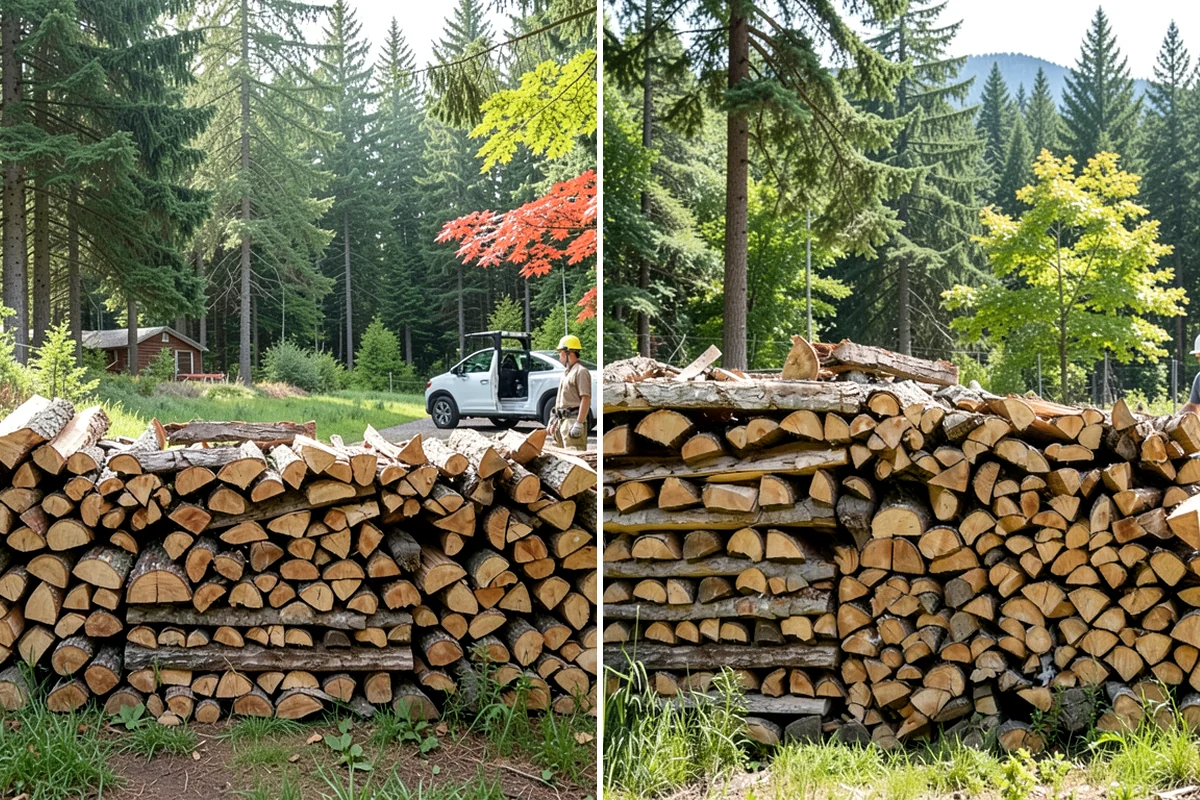 Sustainable Firewood in Lake Forest Park, King County, WA - Identify responsibly managed and salvageable sources