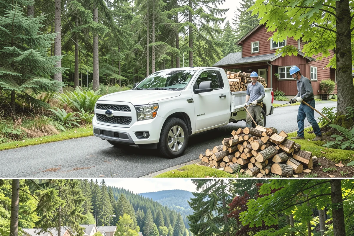 Sustainable Firewood in Lake Forest Park, King County, WA - Available year-round, with fall and winter ordering popular as households stock up responsibly for the heating season.