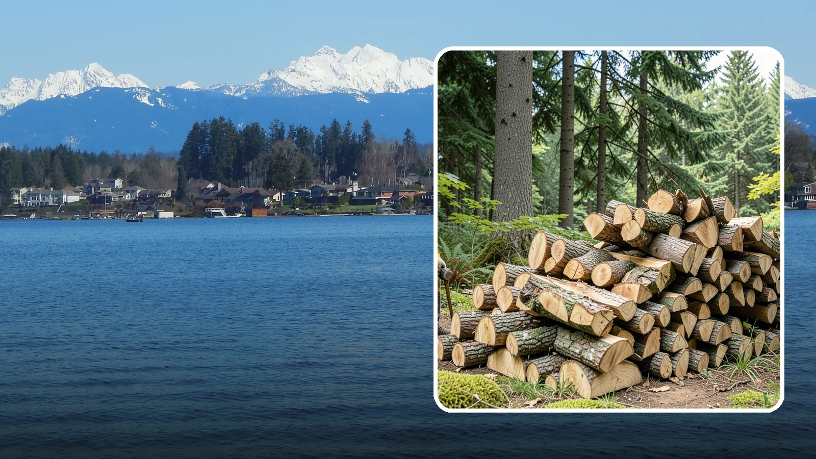 Sustainable Firewood in Lake Stevens, Snohomish County, WA - We supply firewood sourced with care for the Pacific Northwest forests and communities that produce it.