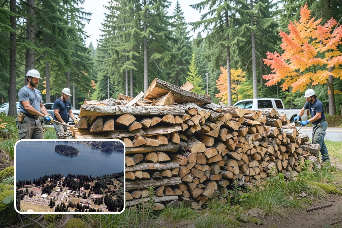 Sustainable Firewood in Lakewood, Pierce County, WA - Sourced with care for regional forest health