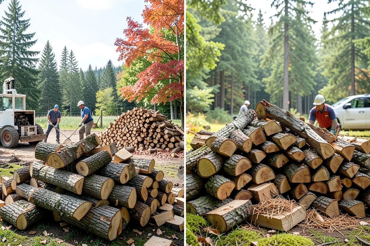 Sustainable Firewood in Lakewood, Pierce County, WA - Identify responsibly managed and salvageable sources
