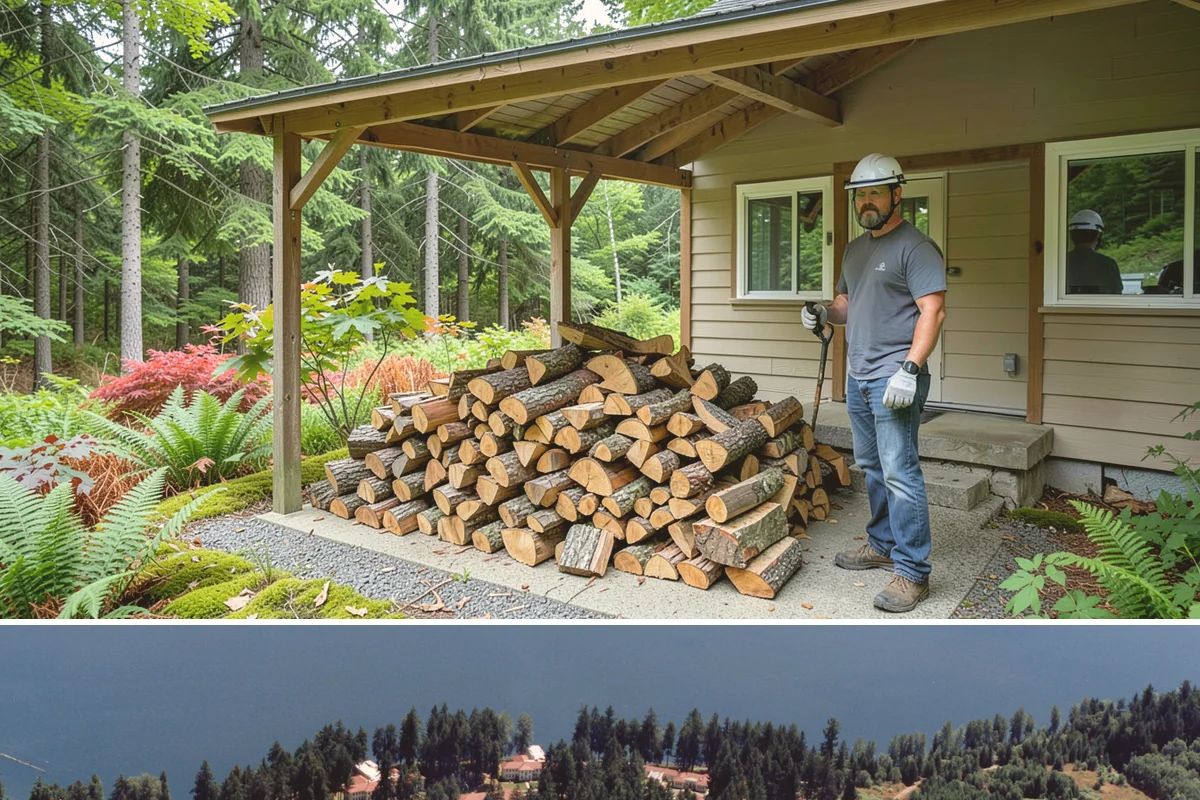 Sustainable Firewood in Lakewood, Pierce County, WA - Available year-round, with fall and winter ordering popular as households stock up responsibly for the heating season.