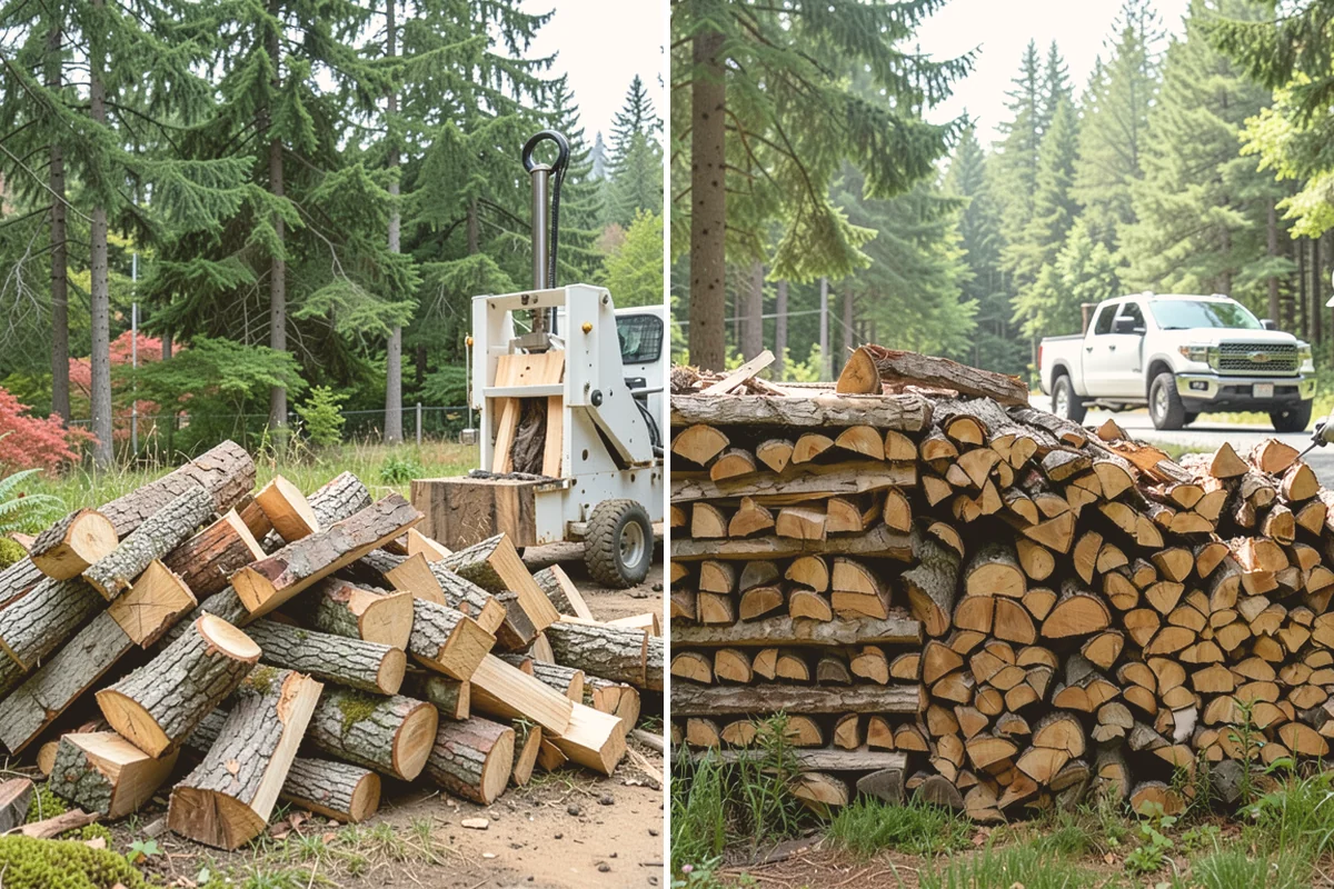 Sustainable Firewood in Langley, Island County, WA - Identify responsibly managed and salvageable sources