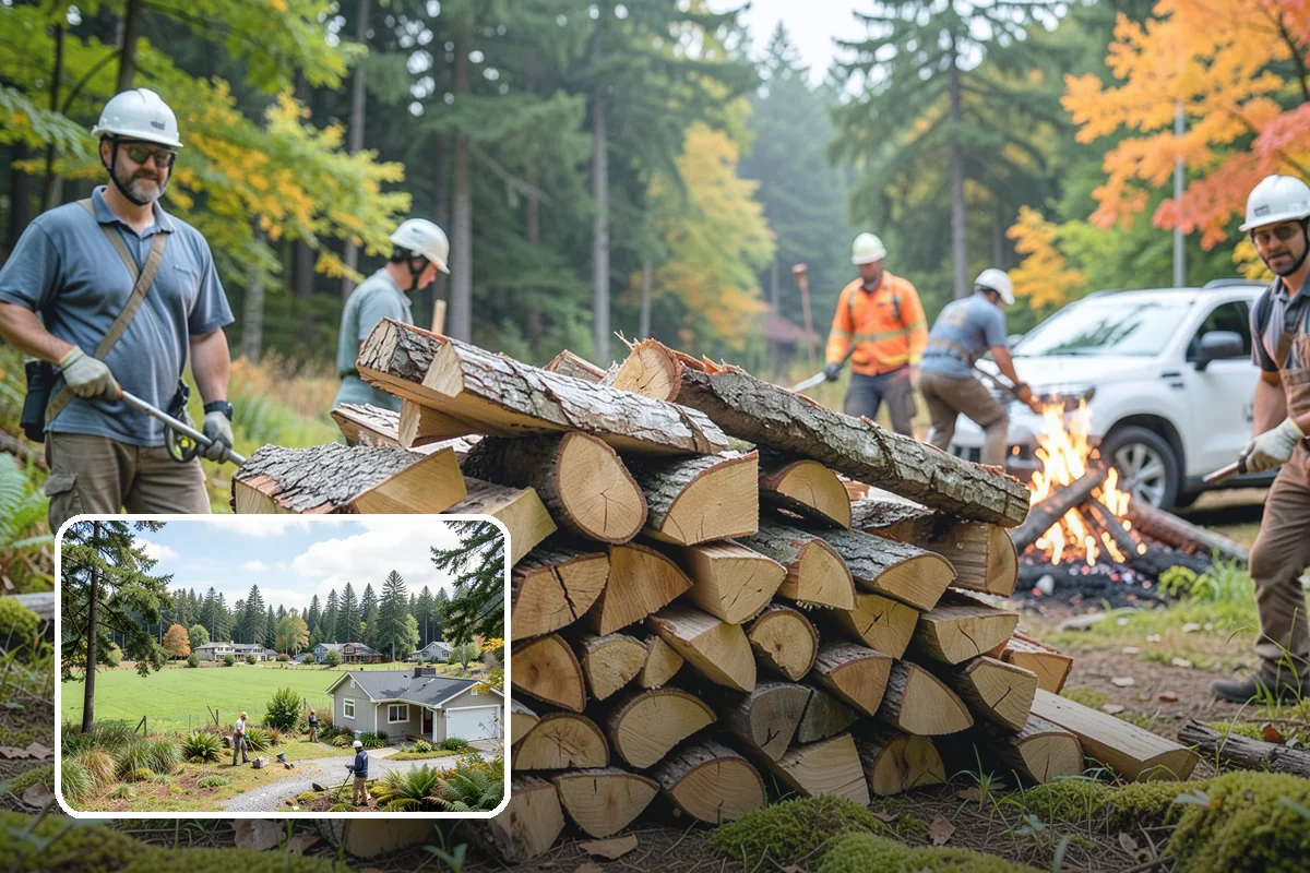 Sustainable Firewood in Lyman, Skagit County, WA - Sourced with care for regional forest health