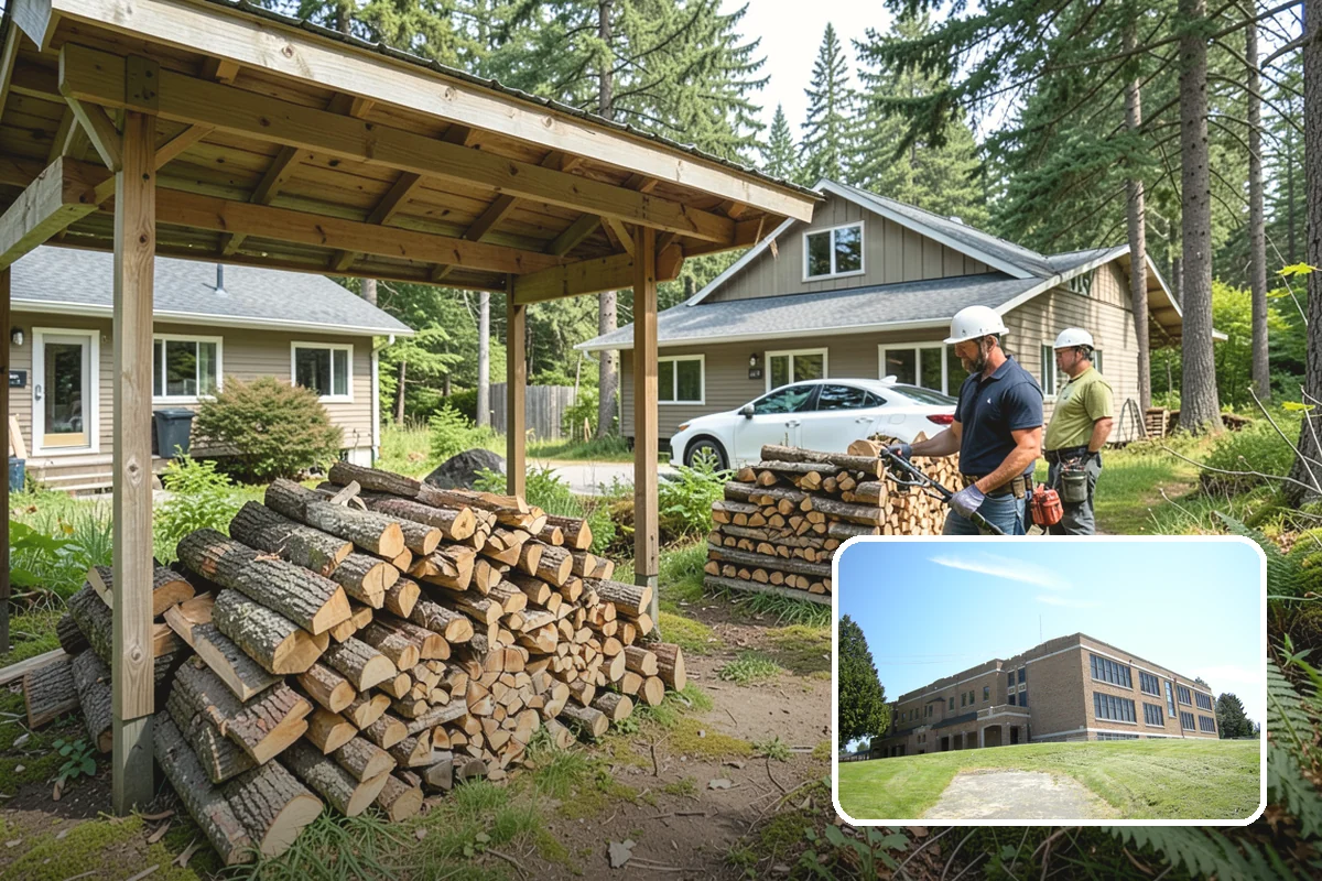 Sustainable Firewood in Maple Valley, King County, WA - Sourced with care for regional forest health