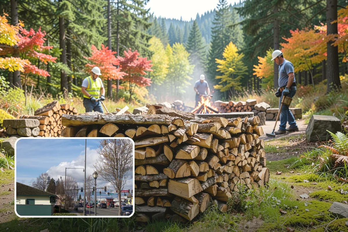 Sustainable Firewood in Marysville, Snohomish County, WA - Sourced with care for regional forest health