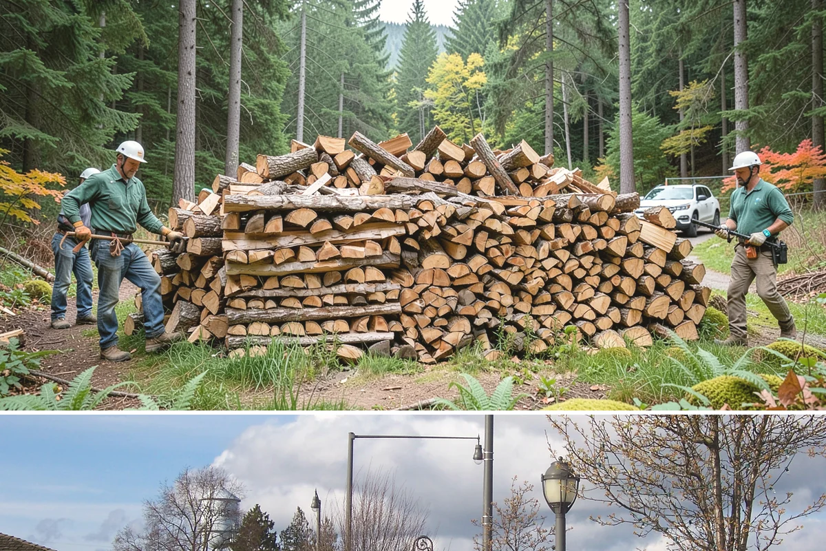 Sustainable Firewood in Marysville, Snohomish County, WA - Available year-round, with fall and winter ordering popular as households stock up responsibly for the heating season.