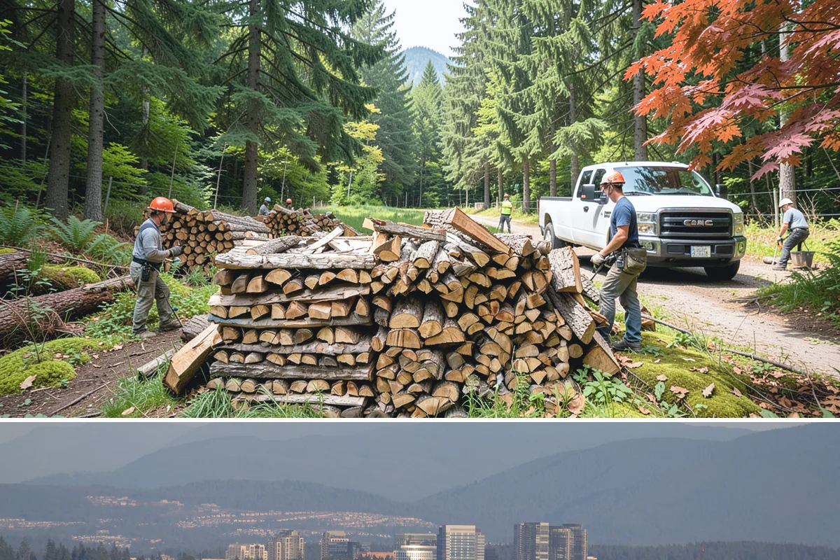 Sustainable Firewood in Medina, King County, WA - Available year-round, with fall and winter ordering popular as households stock up responsibly for the heating season.