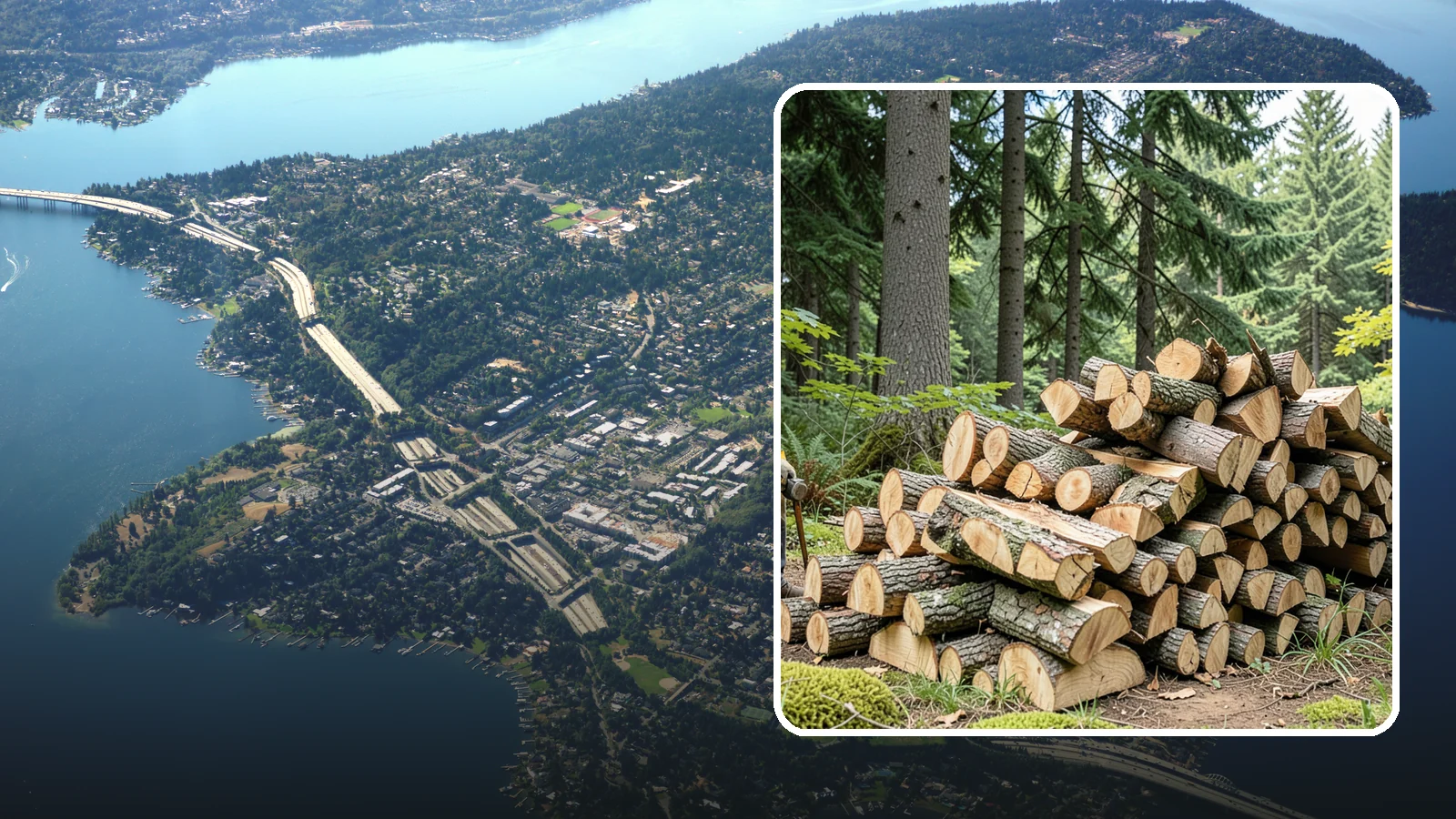 Sustainable Firewood in Mercer Island, King County, WA - We supply firewood sourced with care for the Pacific Northwest forests and communities that produce it.
