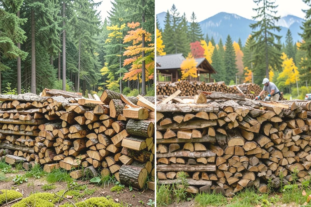 Sustainable Firewood in Mercer Island, King County, WA - Identify responsibly managed and salvageable sources
