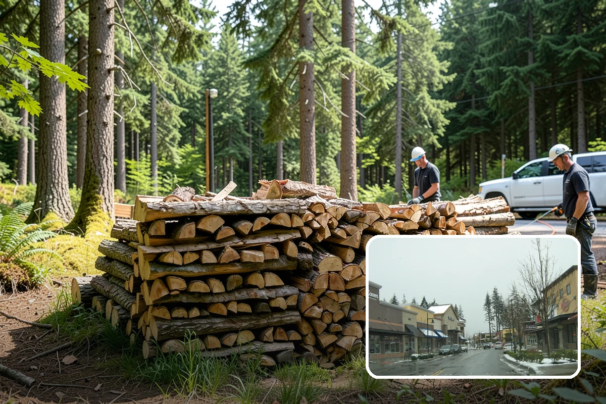 Sustainable Firewood in Mill Creek, Snohomish County, WA - Sourced with care for regional forest health