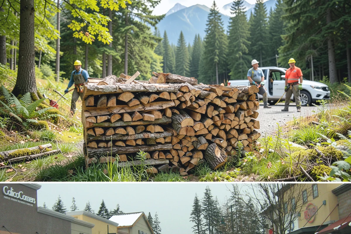 Sustainable Firewood in Mill Creek, Snohomish County, WA - Available year-round, with fall and winter ordering popular as households stock up responsibly for the heating season.