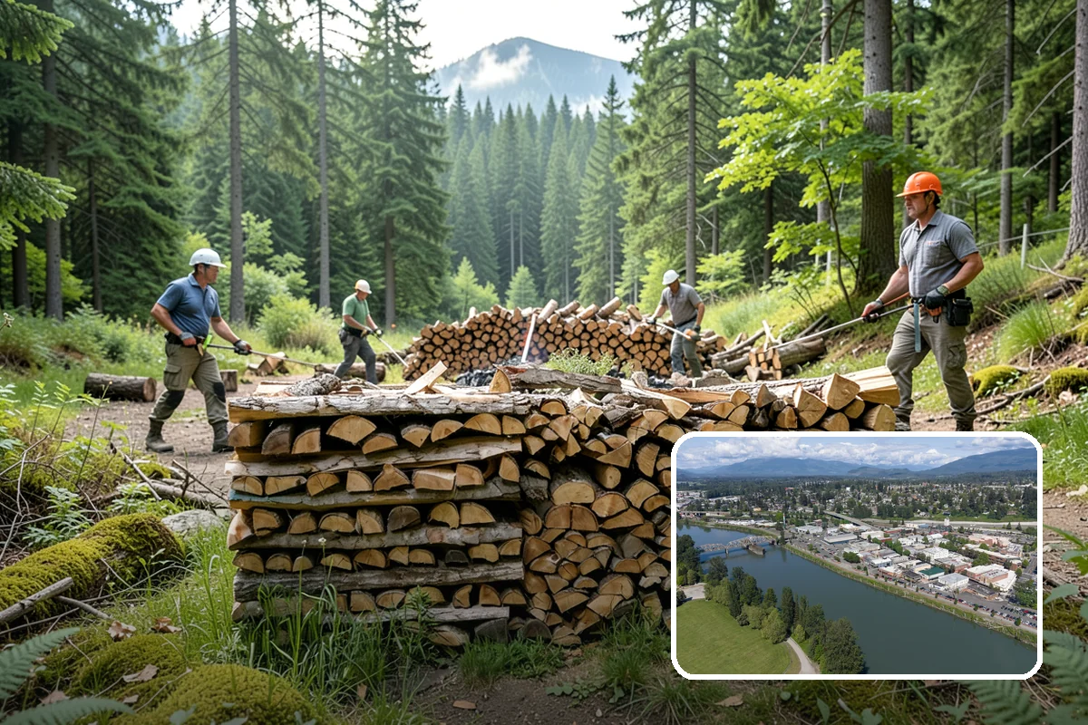 Sustainable Firewood in Mount Vernon, WA - Sourced with care for regional forest health