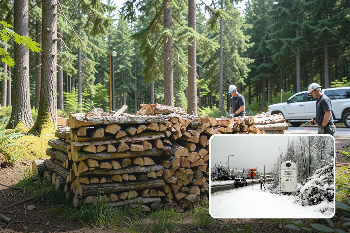 Sustainable Firewood in Newcastle, King County, WA - Sourced with care for regional forest health